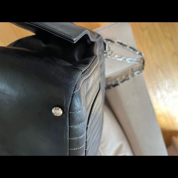 Chanel Lambskin Quilted Mademoiselle Camera Case Bag - Picture 7 of 12